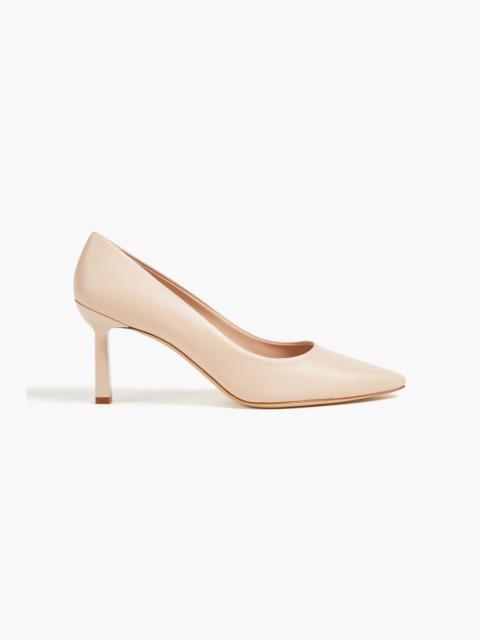 FERRAGAMO Justina 70 leather pumps