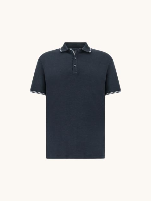 Paul & Shark X-SOFT POLO SHIRT IN COTTON INTERLOCK