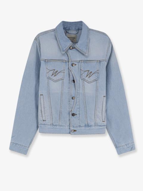 Other Designers Walk In Paris Postman Blue Denim Jacket