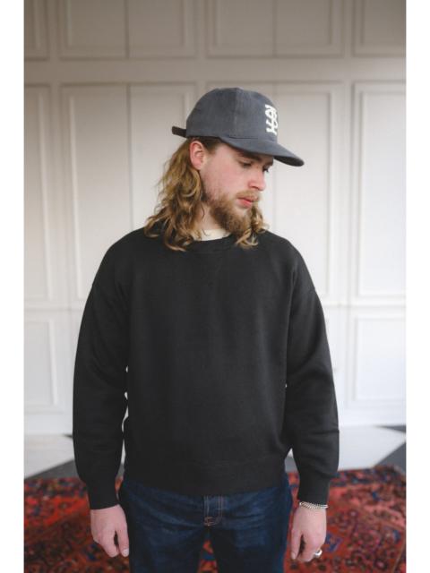 visvim VISVIM JUMBO SB FINE WOOL SWEAT LONG SLEEVE- BLACK