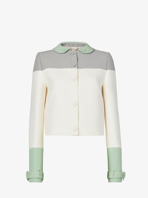 FENDI Fantastic Fendi Future Jacket Multicolor wool and silk jacket