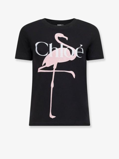 Chloé Chloe' Cotton T-Shirt With Print