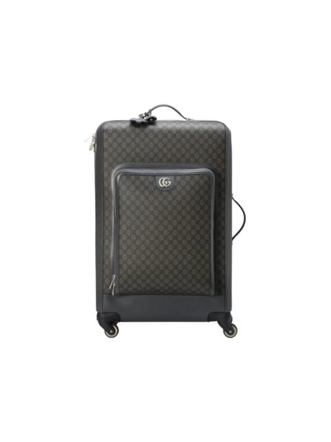 GUCCI Gucci Ophidia GG Medium Trolley Glay
