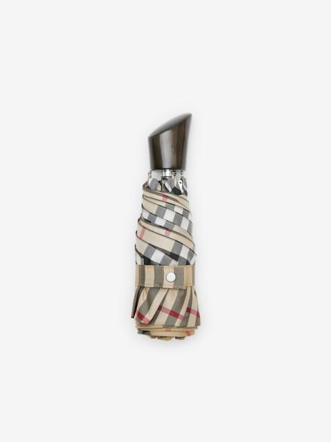 Burberry Check Folding Umbrella