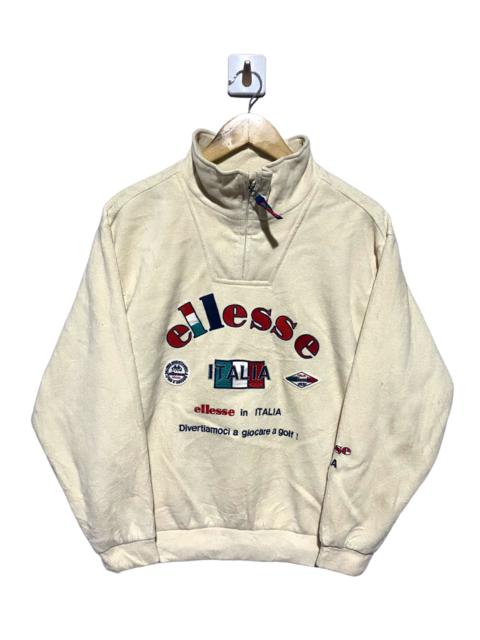 Other Designers Vintage - 🔥SALE🔥ELLESSE ITALIA POLARTEC PULLOVER EMBROIDERY LOGO