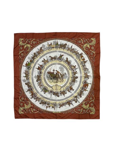 Hermès Grailed🔥 Hermes La Promenade De Longchamps 100% Silk Scarf