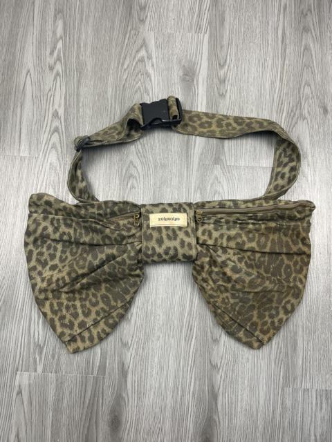 Other Designers Japanese Brand - WhoWhat made in japan leopard fanny ribbon waist bag