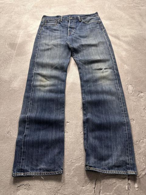 Levi's Vintage Levi’s 501 Mud Washed Distressed Denim Jeans Kapital