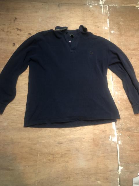 Other Designers Vintage - FREE SHIPPING Fred Perry Polo Collar Long Sleeve T shirt