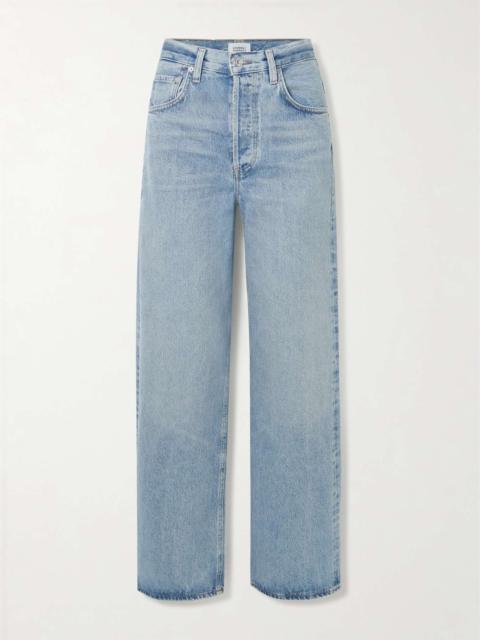 Ayla Baggy high-rise wide-leg jeans Light denim