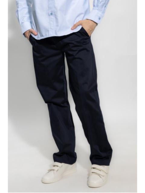 BNWT SS23 AMI NAVY BLUE COTTON PANTS XL