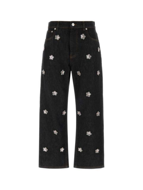 Marni Marni Women Dark Blue Denim Jeans