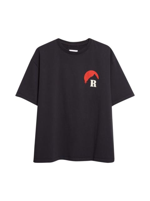 Maison Margiela Rhude Moonlight Regatta Graphic T-Shirt in Vintage Black/Red/Blue at Nordstrom