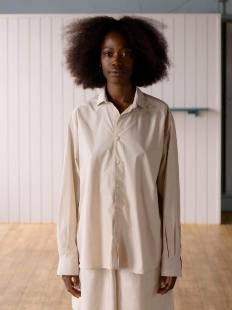 BASERANGE Claude Shirt - Organic Cotton Poplin