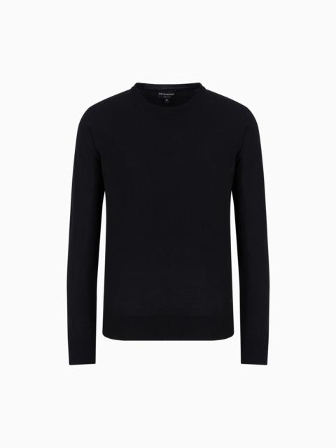 EMPORIO ARMANI Pure virgin wool jumper