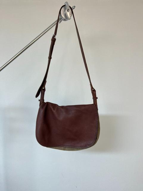 Maison Margiela Maison Martin Margiela No. 14 camel leather crossbody bag