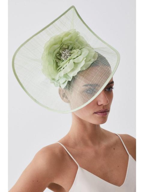 KAREN MILLEN Flower Trim Headband Fascinator