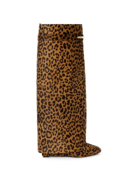 Givenchy GIVENCHY Shark Pinch Black/Beige Boots New & Authentic (Wome