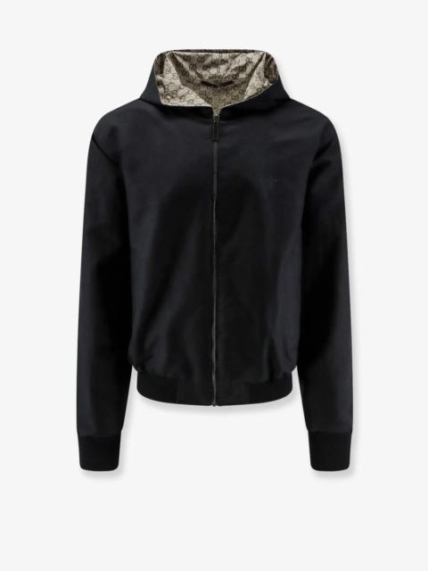 GUCCI Gucci GG Reversible Nylon Jacket Black Men