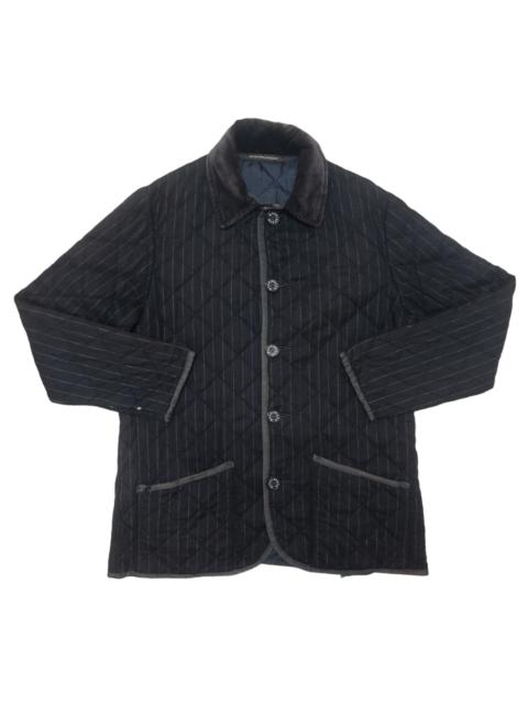 Mackintosh Scotland Quilted Jacket Corduroy Collar