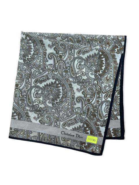 Other Designers Vintage - CHRISTIAN DIOR PAISLEY BANDANA HANDKERCHIEF NECKERCHIEF