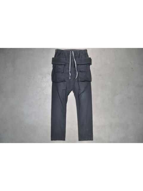 Rick Owens RO DRKSHDW - S/S 16 - Corduroy Creatch Cargo Pants