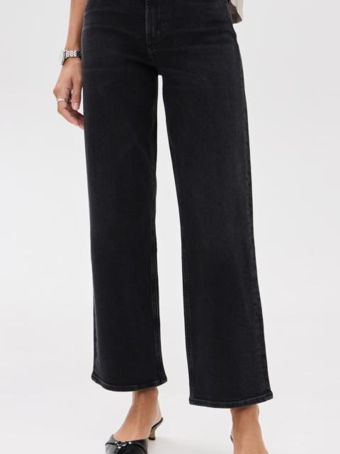 AGOLDE Ren: High Rise Wide Leg Jeans