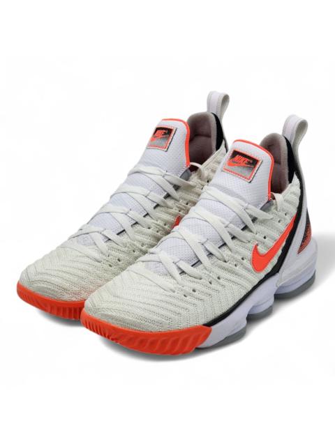 LeBron 16 Air Tech Challenge Hot Lava White US 11 CI1521-100