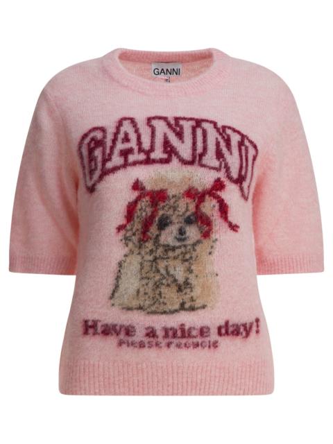 GANNI Ganni Alpaca Blend Crewneck Sweater