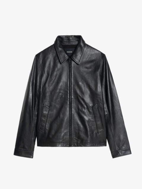 Zadig & Voltaire Loumy Leather Jacket