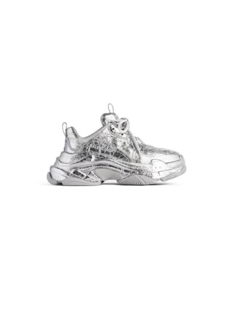 BALENCIAGA Balenciaga Triple S Metallic Sneakers