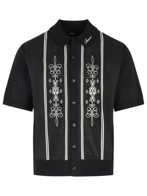AMIRI Amiri Black Virgin Wool Blend Sweater Men