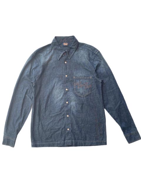 W&LT Hand Write Denim Shirt