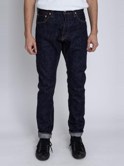 Pure Blue Japan SLB-019 16.5oz Slub Denim Relaxed Tapered Blue In Green Exclusive Version