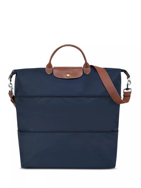 Longchamp Le Pliage Original Expandable Travel Nylon Weekender