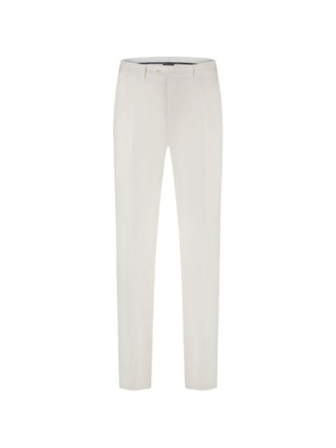 Brioni Brioni Men Pienza Linen And Cotton Trousers