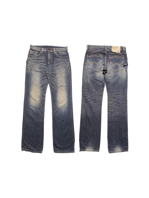 Other Designers Edwin 503 Blue Trip Rusty Jeans