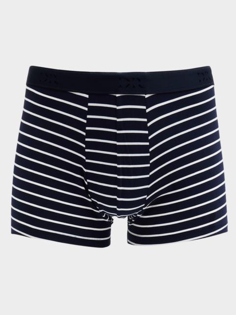 Derek Rose Men's Stripe Hipster Boxer Briefs