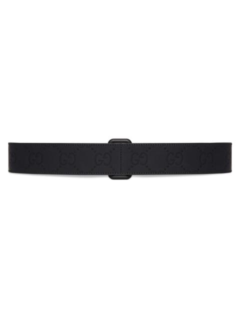Gucci GG Rubber Effect Belt