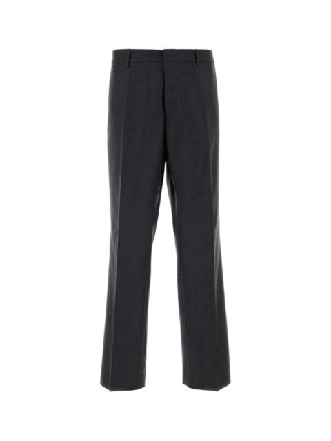 AMI Paris Ami Men Dark Grey Wool Pant