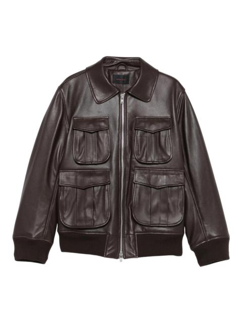 Simone Rocha Oversized Multi Pocket Aviator Jacket
