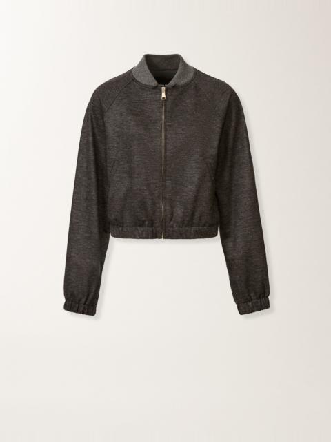 FABIANA FILIPPI Boiled wool jersey bomber