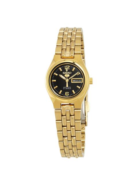 Seiko - Open Box - Seiko Series 5 Automatic Black Dial Ladies Watch SYMK38