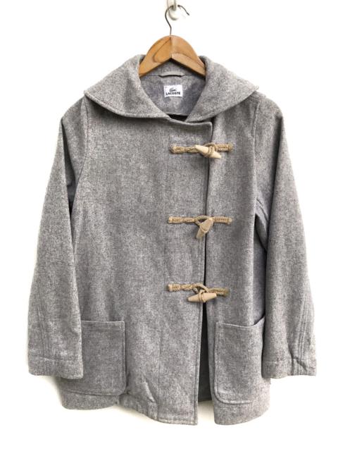 Lacoste Automne Hiver Wool Duffle Coat Jacket