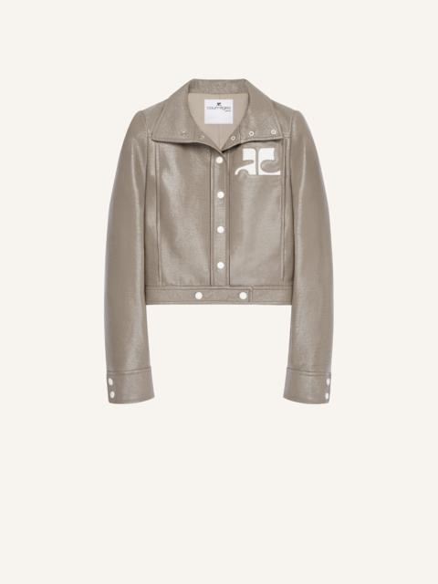 courrèges REEDITION VINYL JACKET