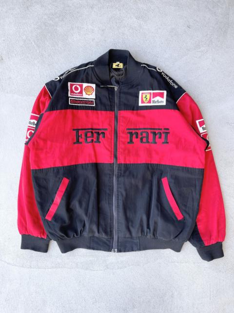 Vintage 2000s Ferrari Michael Schumacher F1 Racing Jacket