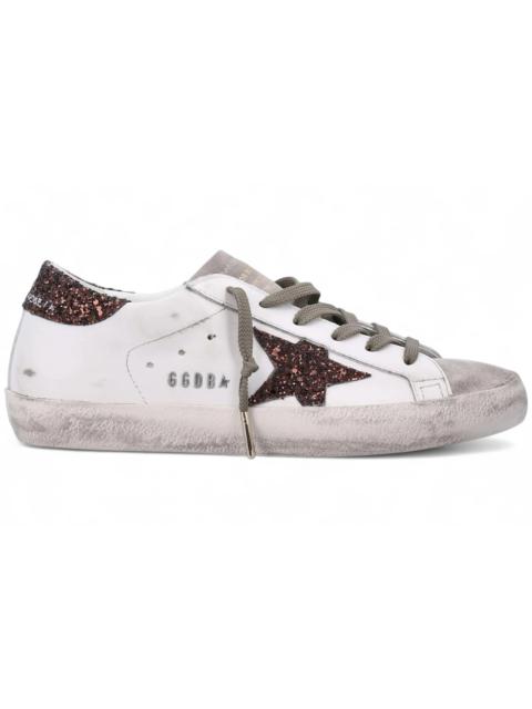 Golden Goose Golden Goose Super-Star Milk Brown Glitter (Women's)