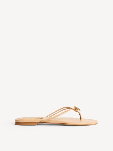 BY MALENE BIRGER Natta Heart leather sandals