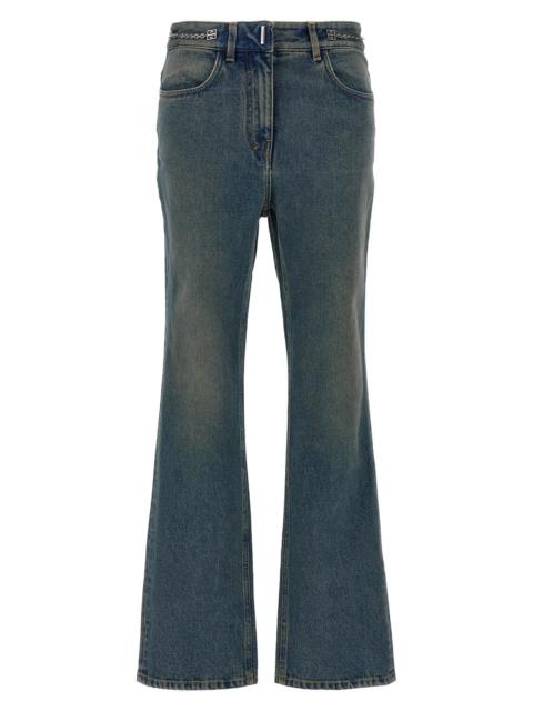 Givenchy Chain jeans with logo