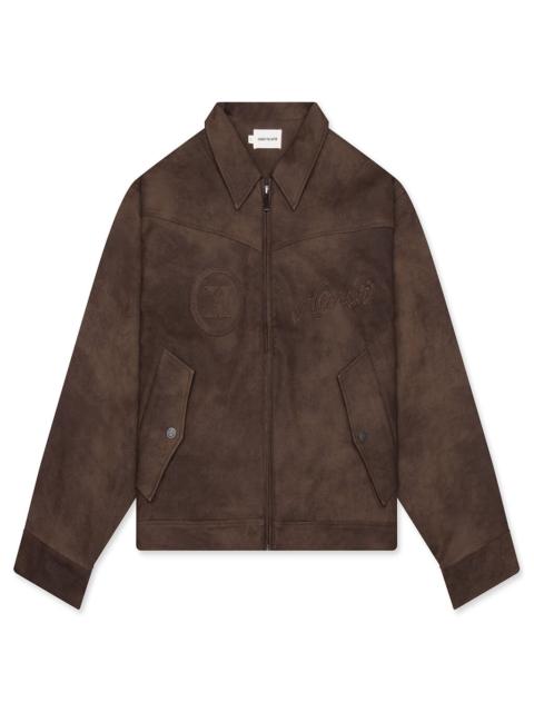 HONOR THE GIFT AGED JACKET - BROWN